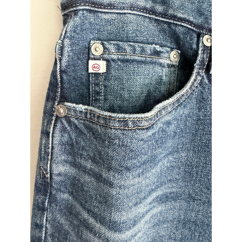 AG Adriano Goldschmied Nolan Ankle Jeans Womens 29R Medium Wash‎ Straight Leg - Picture 6 of 12